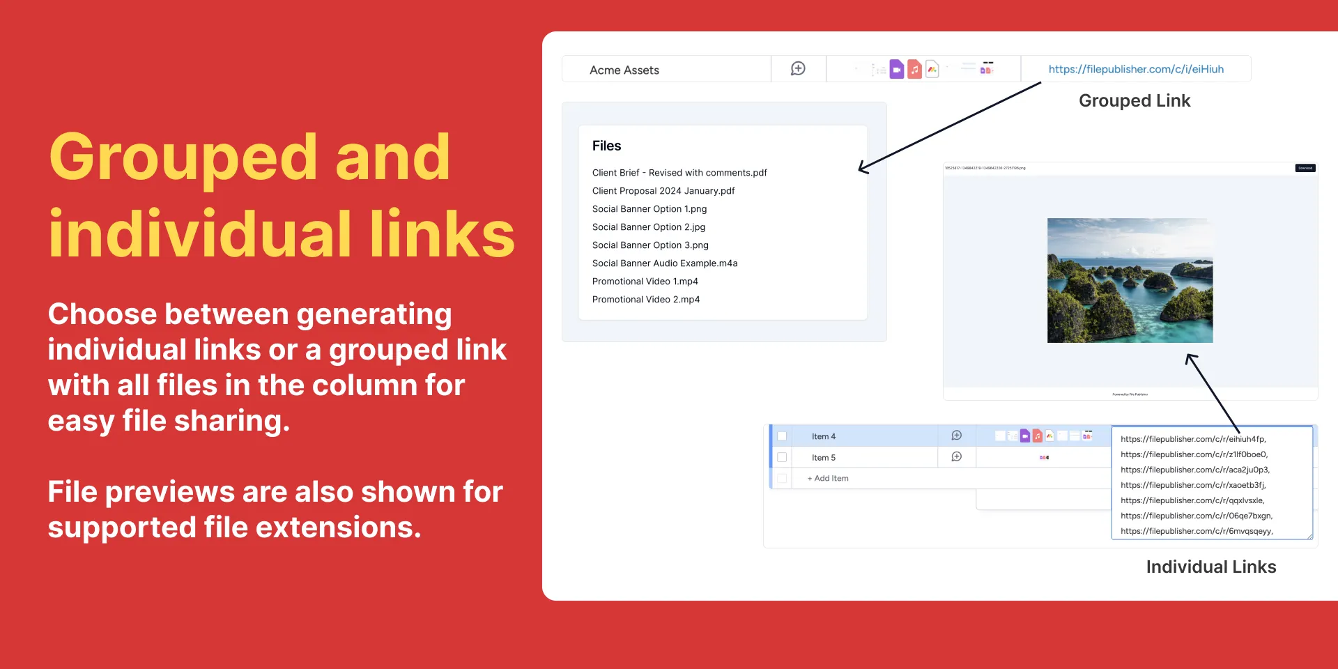 Password protection and expiry dates