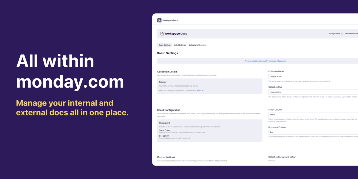 Workspace Docs